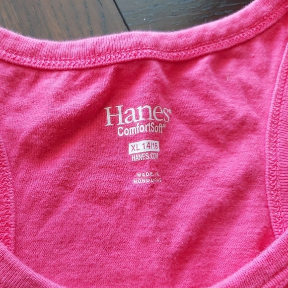 Hanes Girls Tsirt - Picture 2 of 2